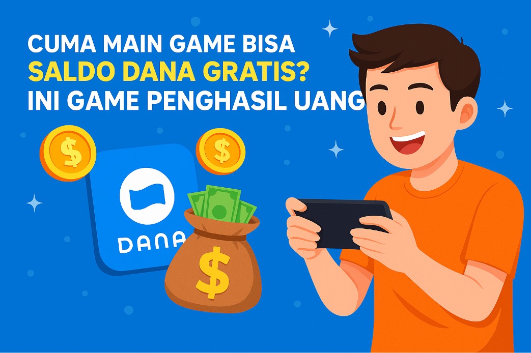Cuma Main Game Bisa Dapat Saldo DANA Gratis? Ini Game Penghasil Uang Terbukti Membayar ke E-Wallet