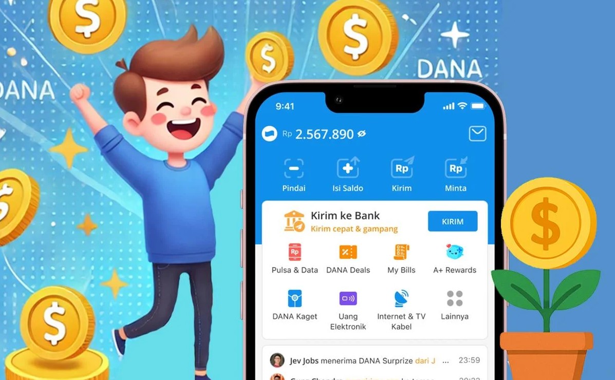 Cara Dapat Uang dari Game 2025 Tanpa Undang Teman, Langsung Masuk Dompet Digital OVO & DANA