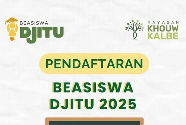 Pendaftaran Beasiswa DJITU 2025 Dibuka, Ini Syarat, Target Program Studi, dan Jadwal Seleksinya