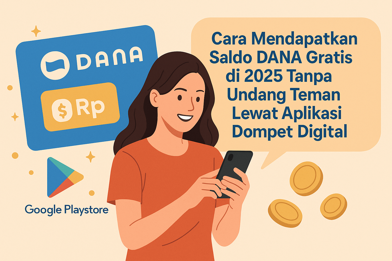 Cara Mendapatkan Saldo DANA Gratis di 2025 Tanpa Undang Teman Lewat Aplikasi Dompet Digital
