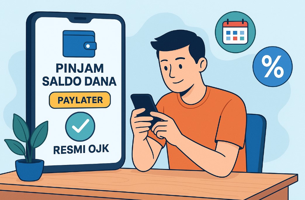 Pinjam Saldo Dana Paylater Resmi OJK Tanpa KTP dan BI Checking, Bunga Ringan dan Tenor Fleksibel