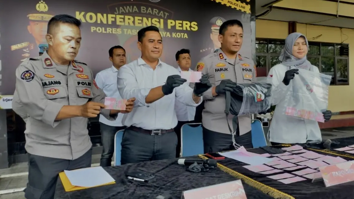 Sedang Menunggu Pembeli, Pria Pembawa Uang Palsu Diciduk Polisi, Pejabat BI Tasikmalaya Jadi Saksi Ahli