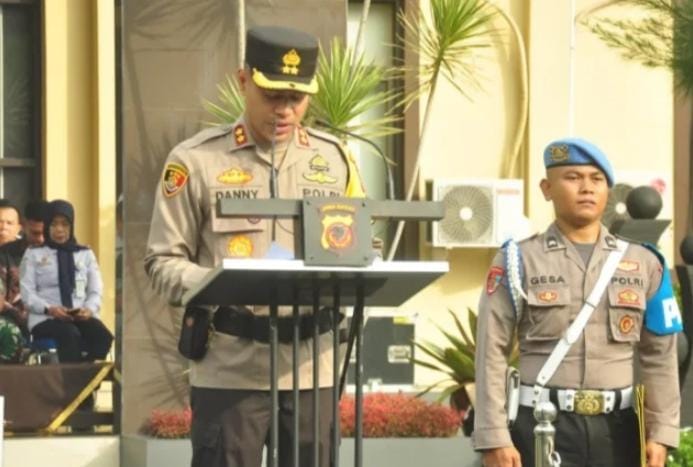 Polres Banjar Siagakan 100 Personel untuk Operasi Lilin Lodaya pada Perayaan Nataru 2024/2025