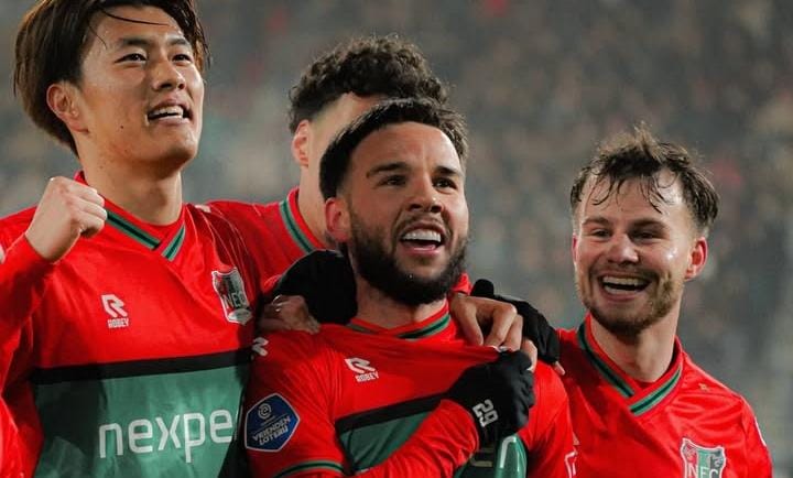 Calvin Verdonk Keluarkan Tendangan Roket, Bawa NEC Nijmegen Menang 4-1 Atas Fortuna Sittard