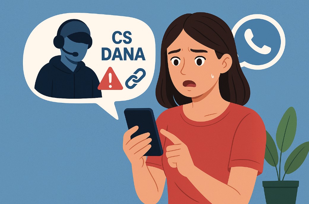 Waspadai Penipuan CS DANA Palsu Lewat WhatsApp, Jangan Terjebak Modus Penipuan Dompet Digital!