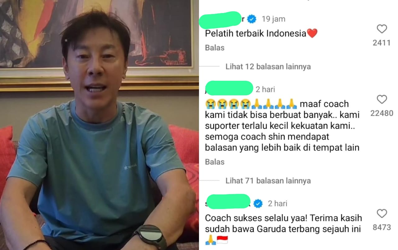 Dipecat PSSI dari Pelatih Timnas, Ratusan Ribu Komentar Penuhi Instagram Shin Tae-yong, Ada yang Sudah Kangen