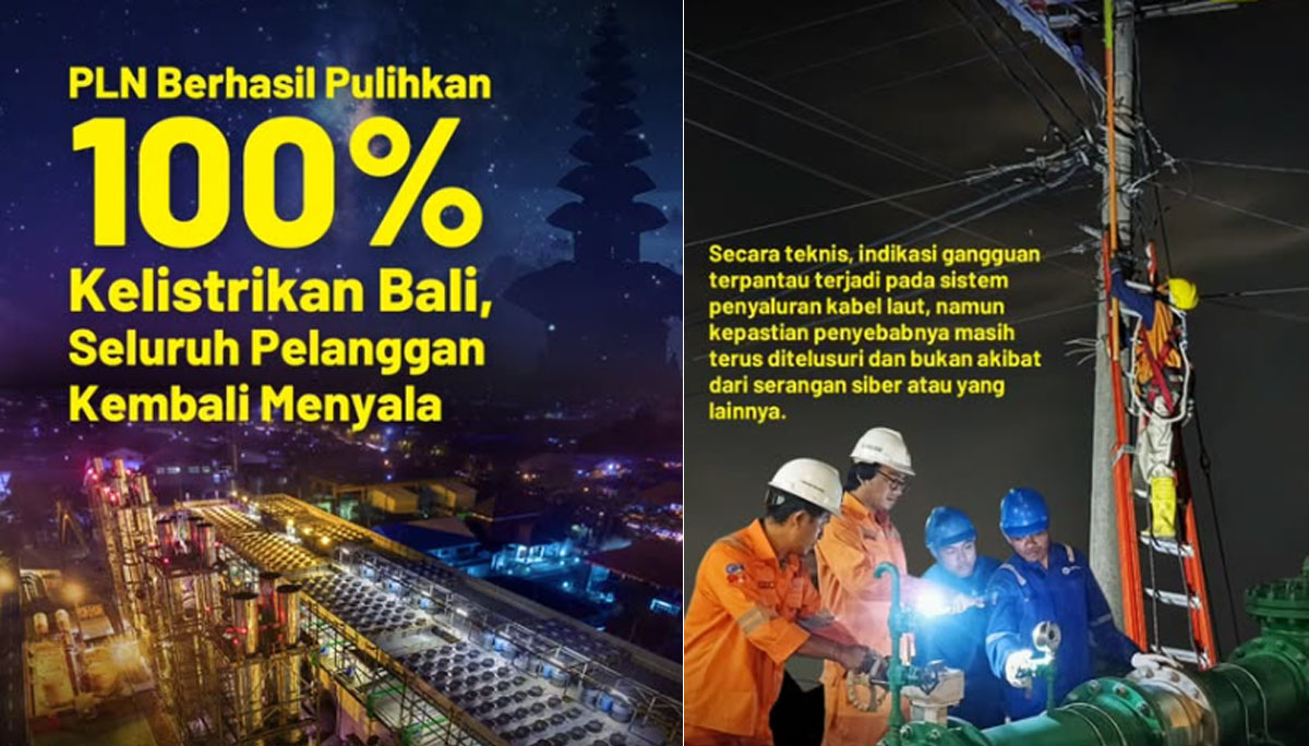 Bali Gelap Gulita: Direktur Utama PLN Darmawan Prasodjo Sebut Penyebabnya Bukan Serangan Siber