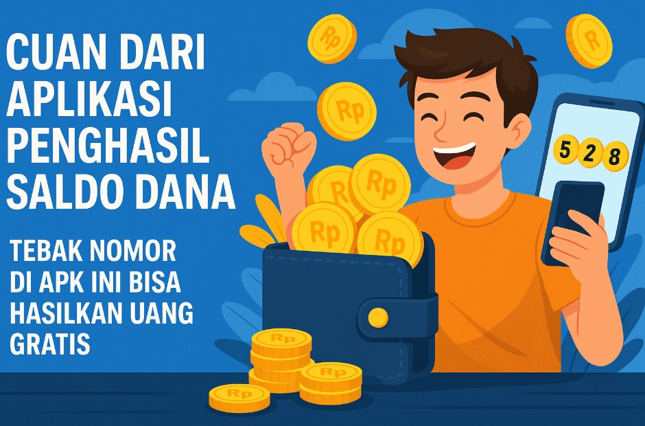 Cuan dari Aplikasi Penghasil Saldo Dana, Tebak Nomor di Apk Ini Bisa Hasilkan Uang Gratis
