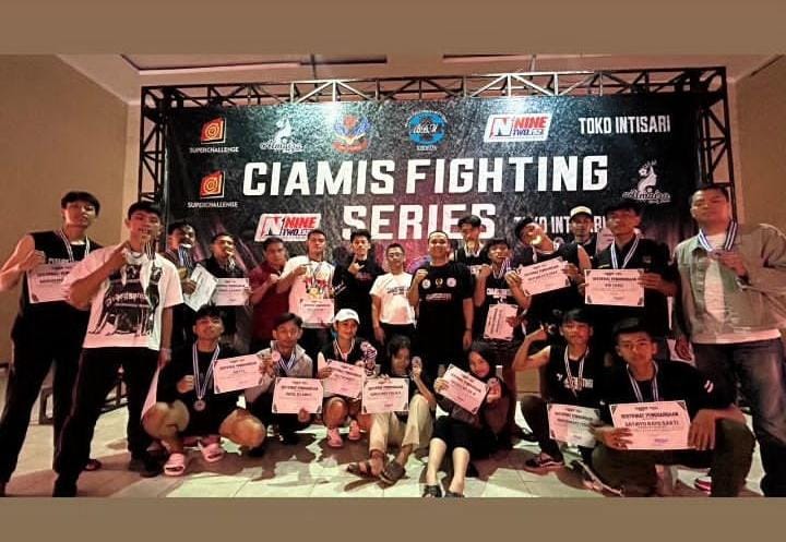 Pasundan Muay Thai Academy Tasikmalaya Borong 20 Medali pada Ajang Ciamis Fighting Series