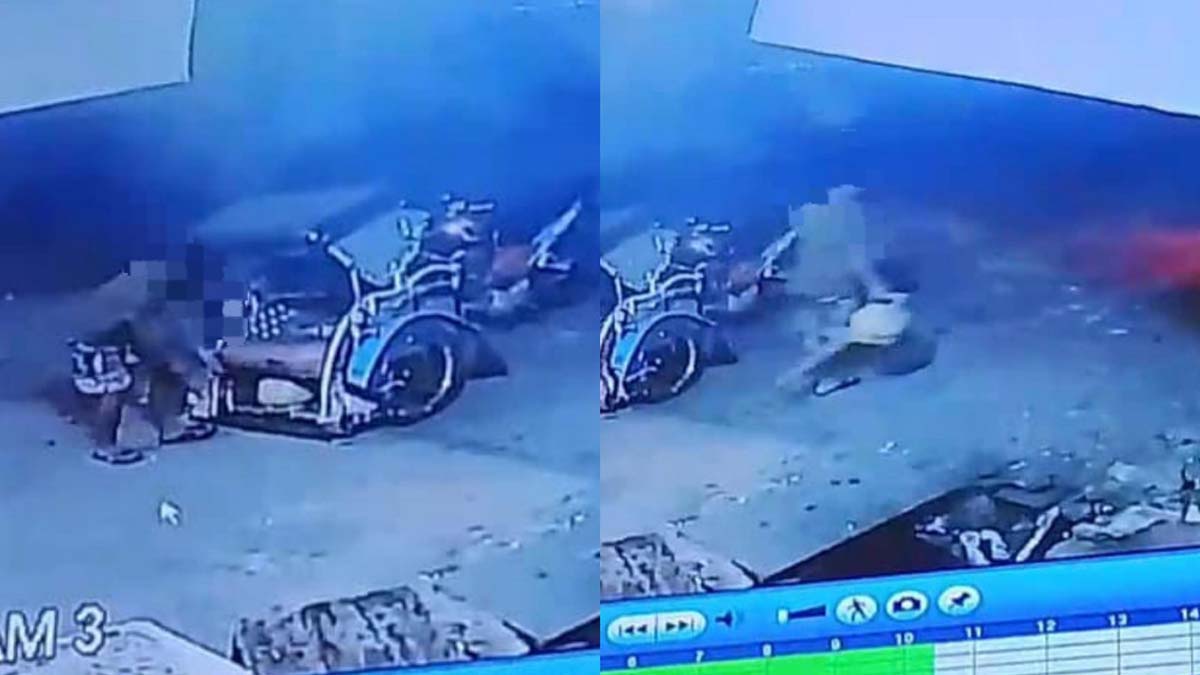 Ini Ciri-ciri Terduga Pencuri Tabung Gas di Pasar Singaparna Terekam CCTV, Polisi Lakukan Penyelidikan