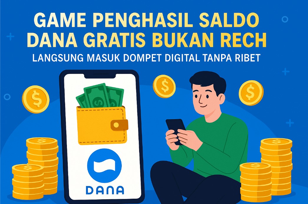 Game Penghasil Saldo Dana Gratis, Langsung Masuk Dompet Digital Tanpa Ribet