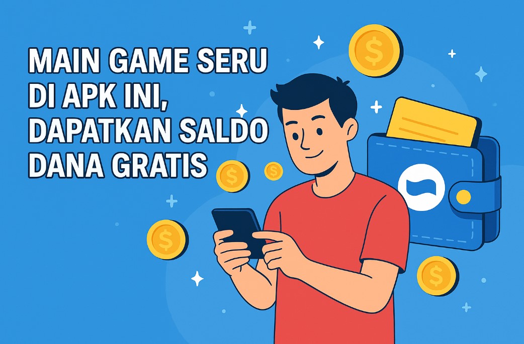 Main Game Seru di Apk Ini, Dapatkan Saldo Dana Gratis Langsung Cair ke Dompet Elektronikmu