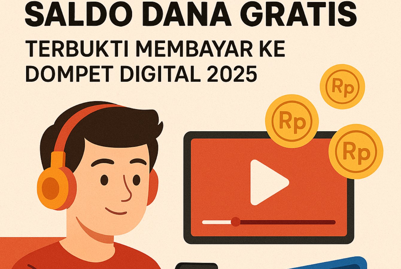 Nonton Video Seharian Dibayar Saldo DANA Gratis, Terbukti Membayar ke Dompet Digital 2025