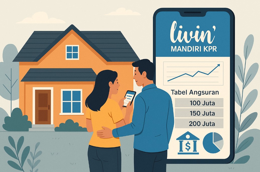 Cara Mudah Mengajukan KPR Mandiri dan Cek Tabel Angsuran KPR Livin Mandiri 2025