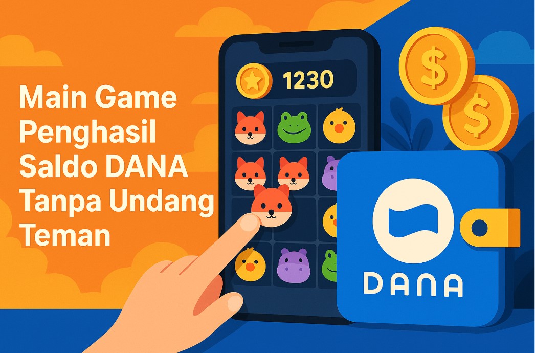 Aplikasi Game Penghasil Saldo DANA Terbaru, Tanpa Perlu Invite Teman dan Langsung Masuk e-Wallet