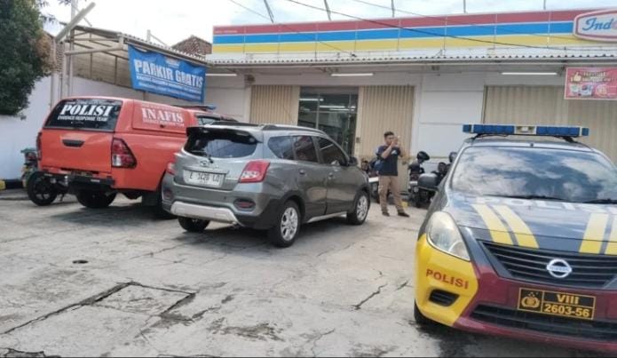 Indomaret di Ciamis Dibobol Maling, Sejumlah Barang dan Uang Dibawa Kabur