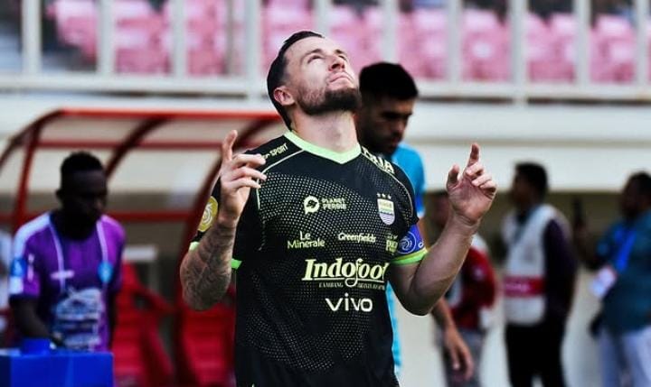 Marc Klok Catat Sejarah di Persib, Tembus 100 Pertandingan dengan Cetak Gol dan Sumbang Assist