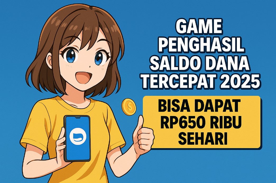 Game Penghasil Saldo Dana Tercepat 2025, Bisa Dapat Rp650 Ribu Sehari Tercepat Tanpa Modal