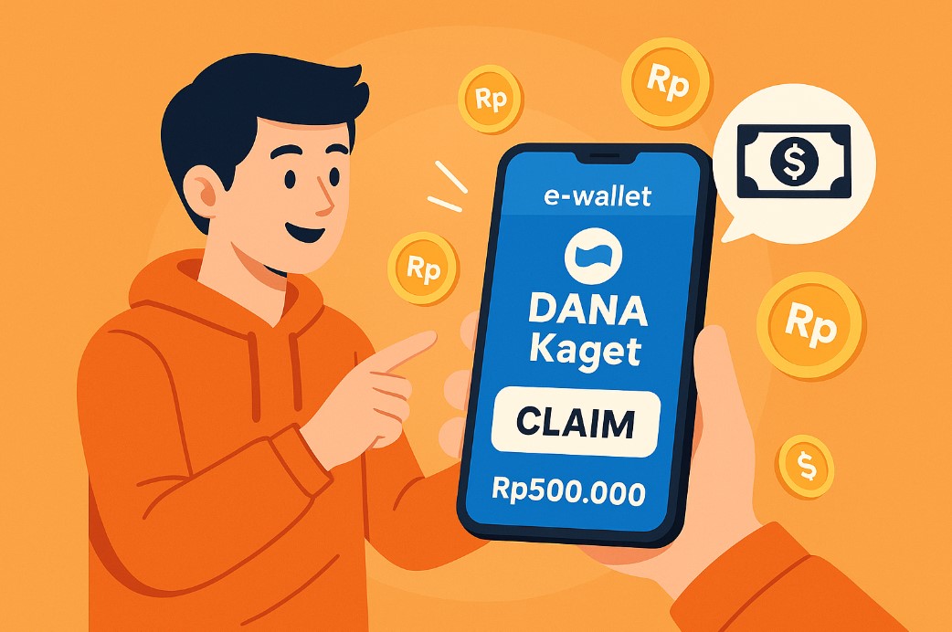 Cara Dapat Saldo DANA Gratis dari Dana Kaget Lewat Dompet Elektronik Tanpa Aplikasi Tambahan
