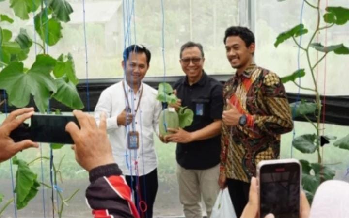 Keren! SMK Miftahussalam Ciamis Hadirkan Smart Garden, Dapat Apresiasi dari GM Telkom Priangan Timur