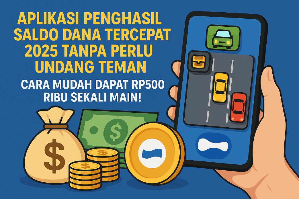 Aplikasi Penghasil Saldo DANA Tercepat 2025, Cara Mudah Dapat Rp500 Ribu Sekali Main!