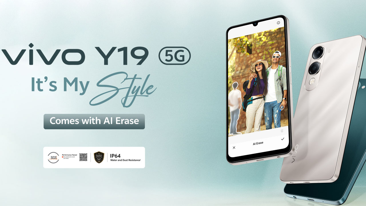 Resmi Dirilis Vivo Y19 5G (2025) dengan Baterai 5500 mAh dan Layar 6.74 Inci, Harga Mulai INR 10.499