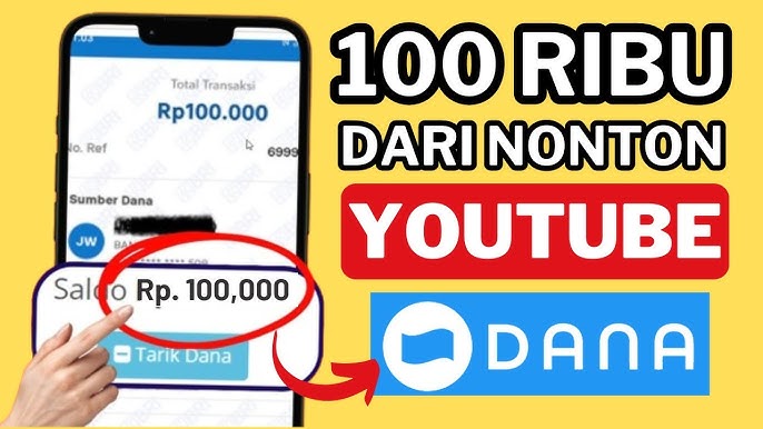Nonton YouTube Dapat Saldo DANA, Cara Menghasilkan Uang Mudah dengan CO Sprint, Tanpa Modal!