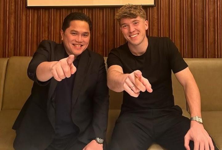 Ole Romeny Datang di Saat yang Tepat, Erick Thohir Berikan Kabar Gembira, Fiks Naturalisasi?