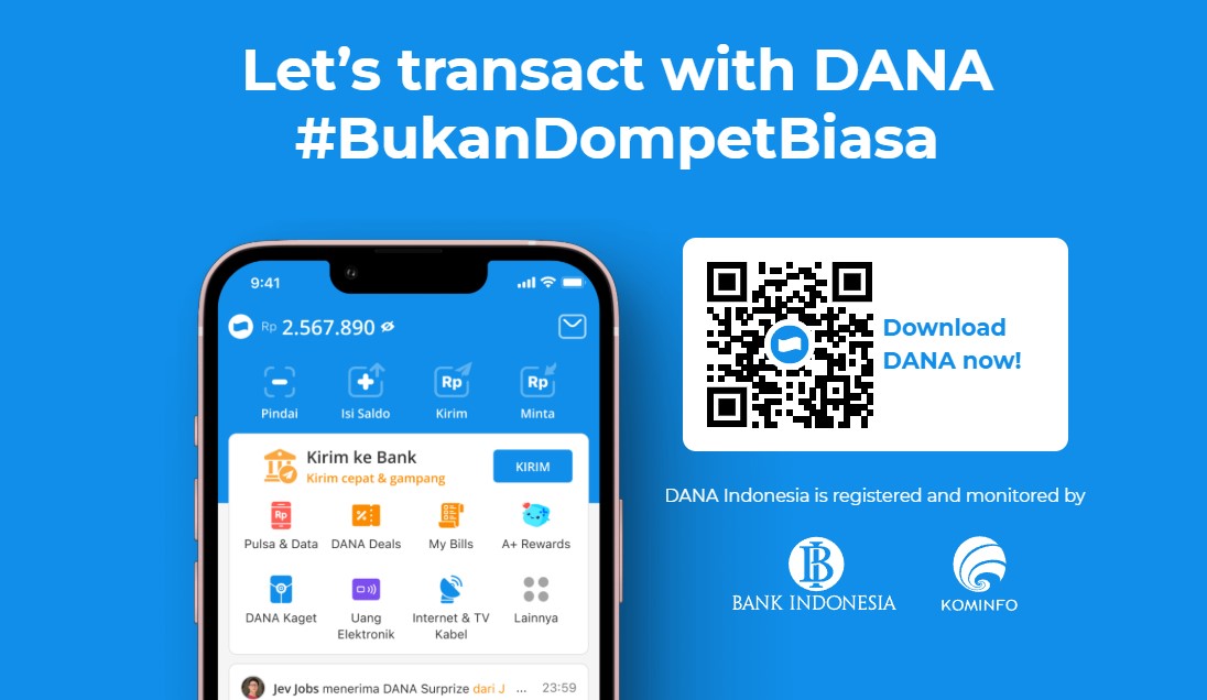 Cara Mudah Dapat Saldo DANA Gratis dari Link DANA Kaget Hari Ini, Langsung Cair ke Dompet Digital