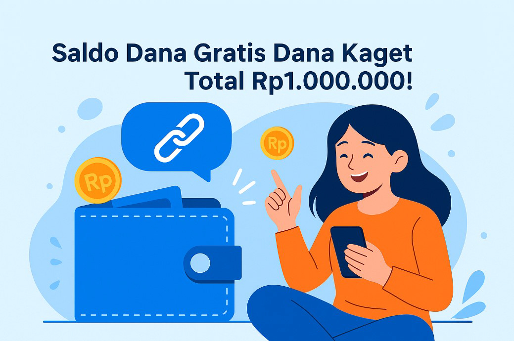 Link Dana Kaget Hari Ini, Cek Nomor HP Anda Layak Klaim Saldo Dana Gratis Total Rp1.000.000
