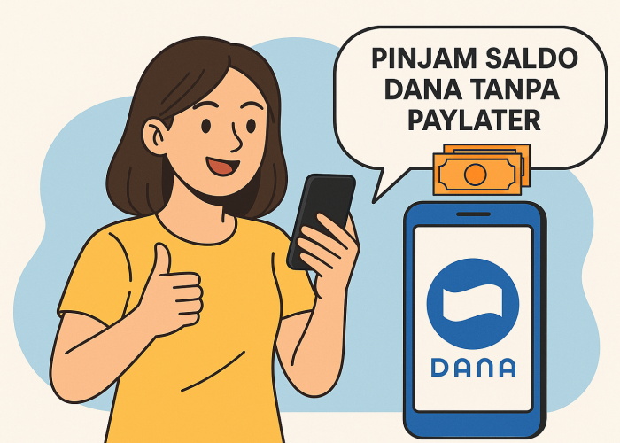 Pinjam Saldo DANA Tanpa Paylater, Proses Cepat dan Mudah Hingga Rp15 Juta Tanpa Jaminan