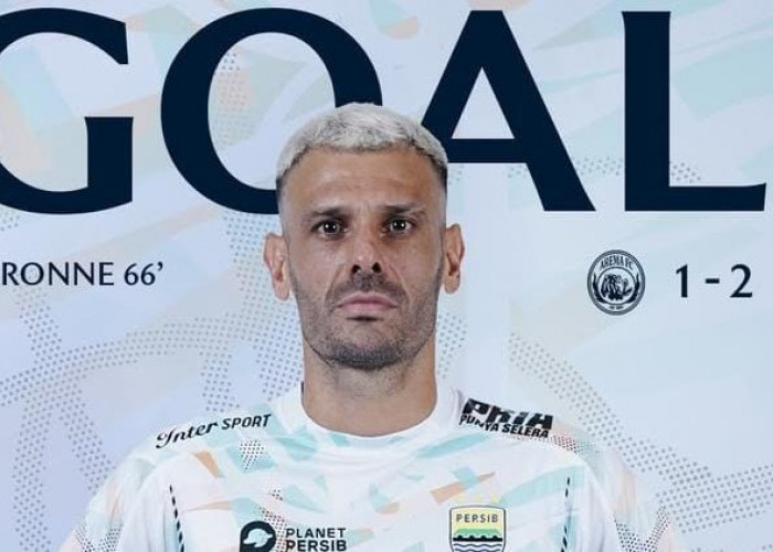 Tyronne del Pino: Cetak Brace, Buat Gol Spektakuler dan Bawa Persib Menang Atas Arema FC