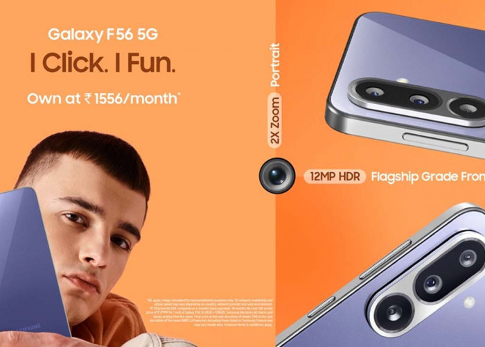 Terbaru Ponsel Tertipis Fitur Premium, Harga 5 Jutaan, Samsung Galaxy F56 5G Dirilis di India