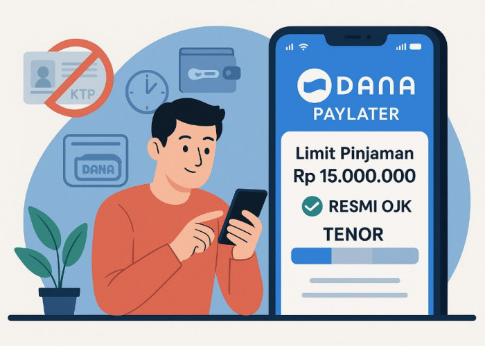 Cara Aktifkan Dana Paylater Resmi OJK, Pinjam Dana Tanpa KTP, Limit Besar, Tenor Fleksibel & Aman
