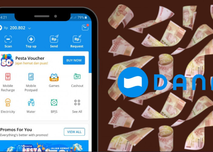 Cara Mendapatkan Saldo DANA Gratis dari Aplikasi DANA, Dompet Elektronik dengan Bonus Hingga Rp300 Ribu