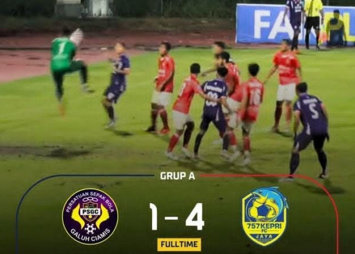 PSGC Ciamis Kembali Menelan Kekalahan, Kali Ini dari 757 Kepri Jaya FC, Sementara Tornado FC Kokoh di Puncak