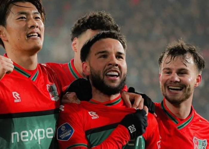 Calvin Verdonk Keluarkan Tendangan Roket, Bawa NEC Nijmegen Menang 4-1 Atas Fortuna Sittard