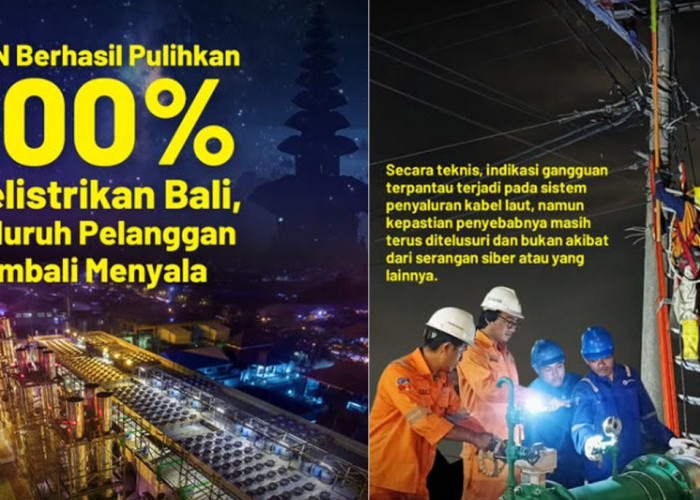 Bali Gelap Gulita: Direktur Utama PLN Darmawan Prasodjo Sebut Penyebabnya Bukan Serangan Siber