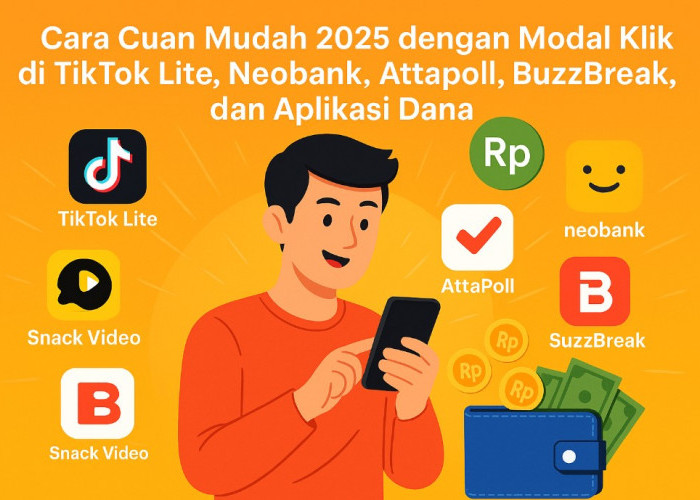 Cara Cuan Mudah 2025 dengan Modal Klik di Aplikasi Penghasil Saldo DANA Gratis