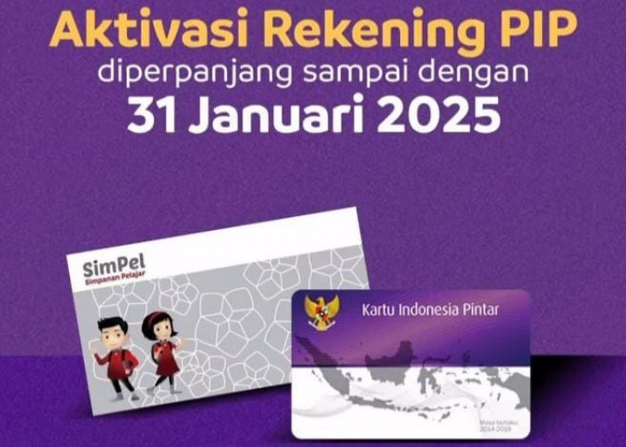 Info Penting, Aktivasi Rekening PIP Diperpanjang Hingga 31 Januari 2025, Bagaimana Caranya?