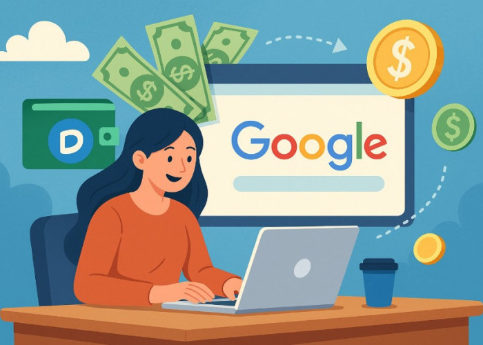 Kerja Online Dibayar Lewat DANA Gratis 2025, Cara Mudah Dapat Saldo DANA Gratis dari Google