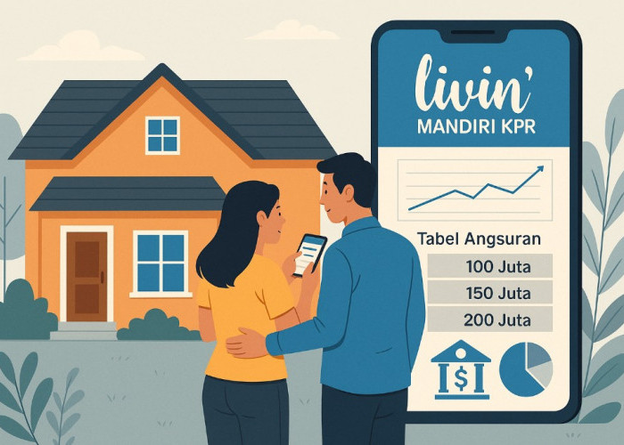 Cara Mudah Mengajukan KPR Mandiri dan Cek Tabel Angsuran KPR Livin Mandiri 2025