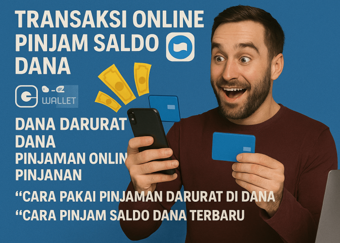 Cara Pinjam Saldo DANA Terbaru, Gunakan Dompet Digital untuk Pinjaman Online dan Dana Darurat