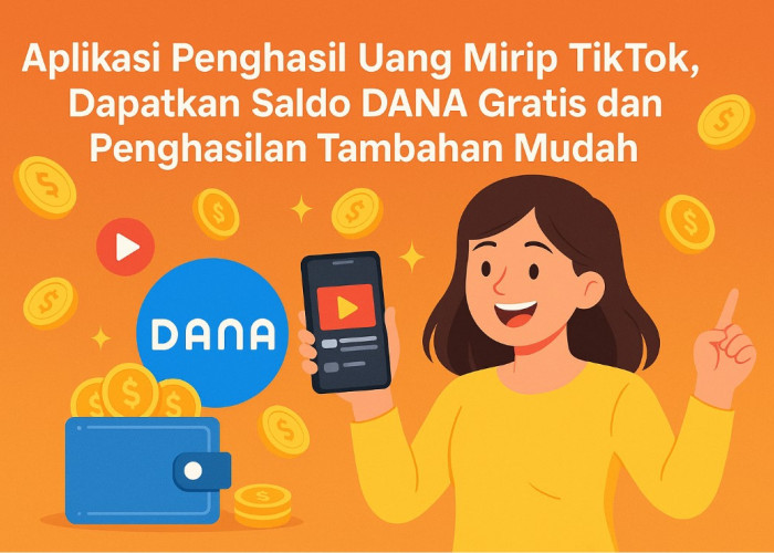 Aplikasi Penghasil Uang Mirip TikTok, Dapatkan Saldo DANA Gratis dan Penghasilan Tambahan Mudah