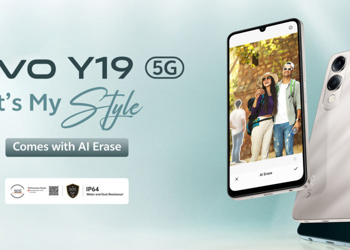 Resmi Dirilis Vivo Y19 5G (2025) dengan Baterai 5500 mAh dan Layar 6.74 Inci, Harga Mulai INR 10.499