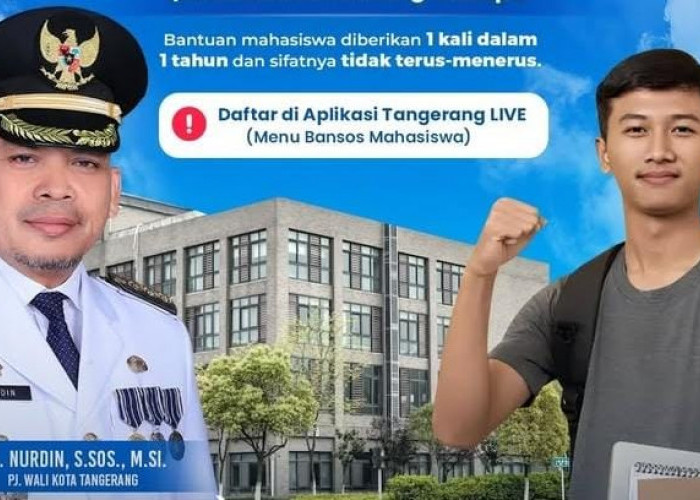 Pemkot Tangerang Hadirkan Program Beasiswa untuk Mahasiswa, Besaran Bantuan Rp6 Juta, Ini Cara Daftarnya