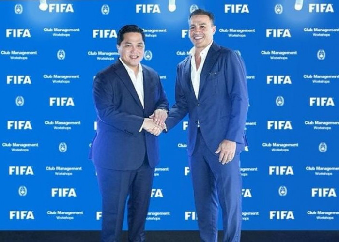 Dihadapan Media Italia, Erick Thohir Sampaikan Target Timnas Indonesia Masuk 50 Besar Dunia