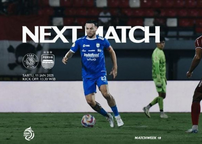 Saksikan Live Streaming PSBS Biak vs Persib Kick Off 13.30 WIB Melalui Link Ini, Maung Bandung Berwaspada