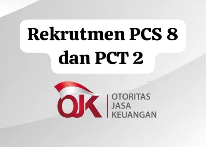 Lowongan Kerja OJK, Rekrutmen PCS 8 dan PCT 2 Dibuka, Fresh Graduate D3 Hingga S3 Bisa Daftar